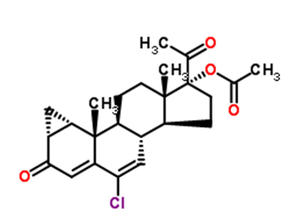 6-Chlor-1α-chlormethyl-3,20-dioxo-pregna-4,6-dien-17α-acetoxy